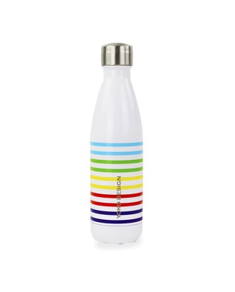 Sticla izoterma, 500 ml, Rainbow white - YOKO DESIGN